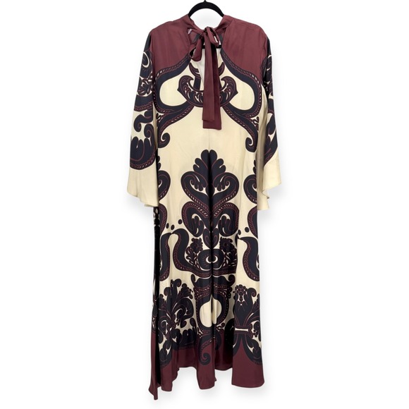 NWT La DoubleJ Magnifico Silk Twill Dress in Corsini Placée Cream $1,690 Size XL - Picture 11 of 16